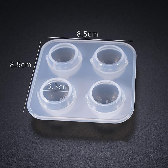 Resin Casting Silicone Mold for Candle Making, Home Decor, 3D Animal and Clay - Resin Making Molds