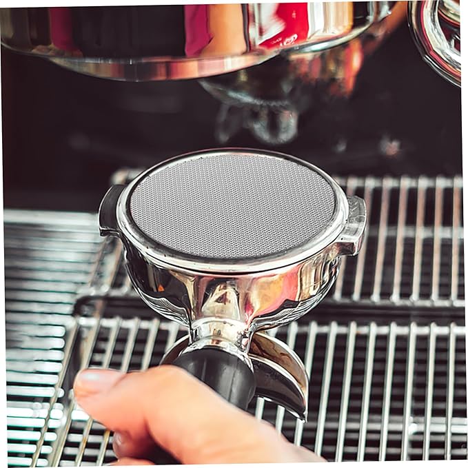 jojofuny Coffee Machine Extraction Mesh Screen Stainless Steel Reusable Filter for Espresso Maker Portable Dripper Tool for Home Brewing and Maintenance