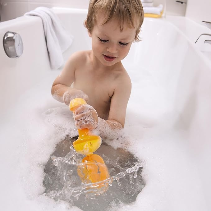 HABA Kids Bubble Bath Whisk 2 Pack - Bath Toys for Sensory Play, Motor Skill Development, Water Play and Bath Time Fun