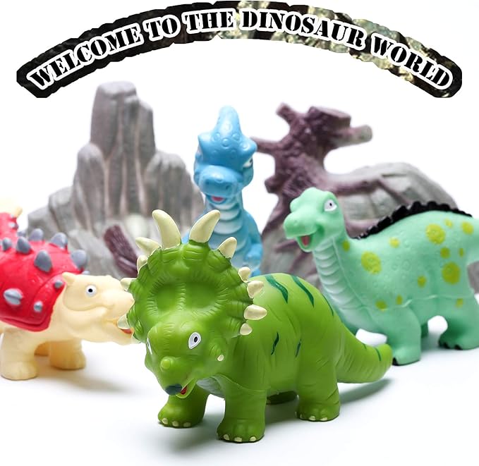 Hely Cancy Dinosaur Bath Toys - Squirt & Pool Toys for Kids