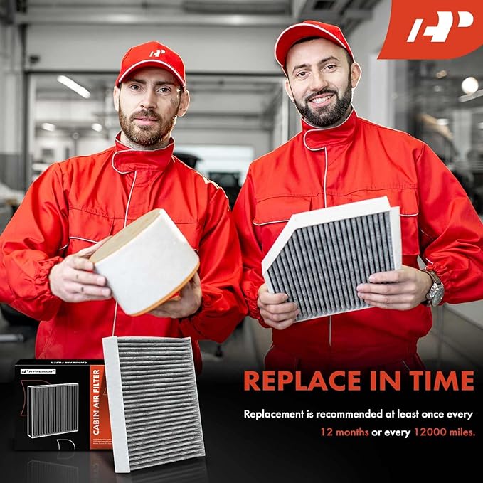 A-Premium Cabin Air Filter with Activated Carbon Compatible with Hyundai Santa Fe 2009-2011 & Kia Sorento 2011-2015, Replace# 971331U000