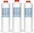 51300C Replacement Filter, 3 Packs Replacement for EzH2O Filter Bottle Stations, 3000 Gallon 51300C Water Filter Replacement for ERF750, 51299C, 55898C EWF3000(No Chip)