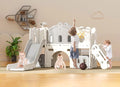 XJD 7 in 1 Toddler Slide Set, Kids Slide for Toddlers Age 1+, Toddler Climber Slide PlaySet with Basketball Hoop and Ball,Outdoor Indoor Playground for Toddlers 1-3