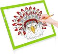 LitEnergy A3 LED Copy Board Light Tracing Box, Ultra-Thin Adjustable USB Power Artcraft LED Trace Light Pad for Tattoo Drawing, Streaming, Sketching, Animation, Stenciling (Green)