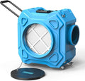 Air Scrubber with 3-Stage Filtration, 750CFM HEPA Air Scrubber Negative Air Machine with Lockable 360° Wheels & Auto-Foldable Handle, Portable Heavy Duty Air Cleaner for Home Industrial Commercial Use
