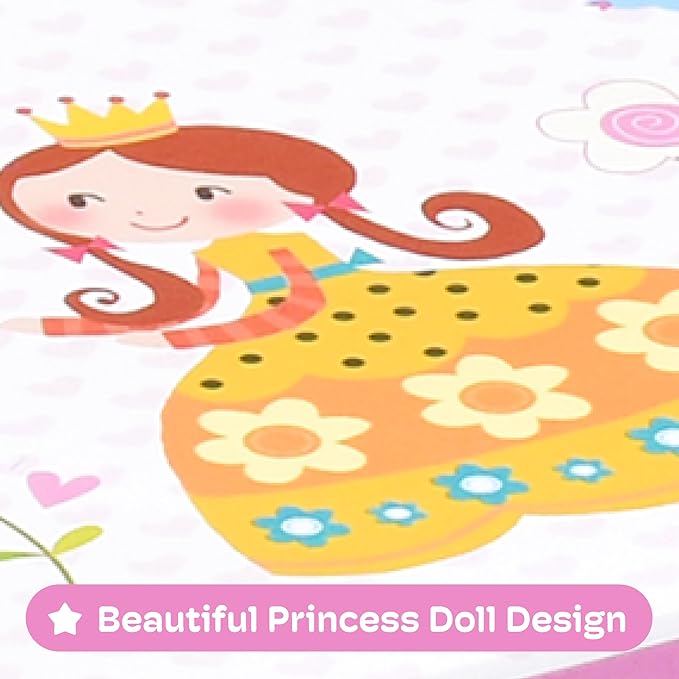 Jewelkeeper Jewelry Box for Girls - Toddler Jewlery Box - Girls Jewelry Box 6-8 - Blonde Princess Musical Jewelry Boxes, The Beautiful Dreamer Tune and Spinning Doll