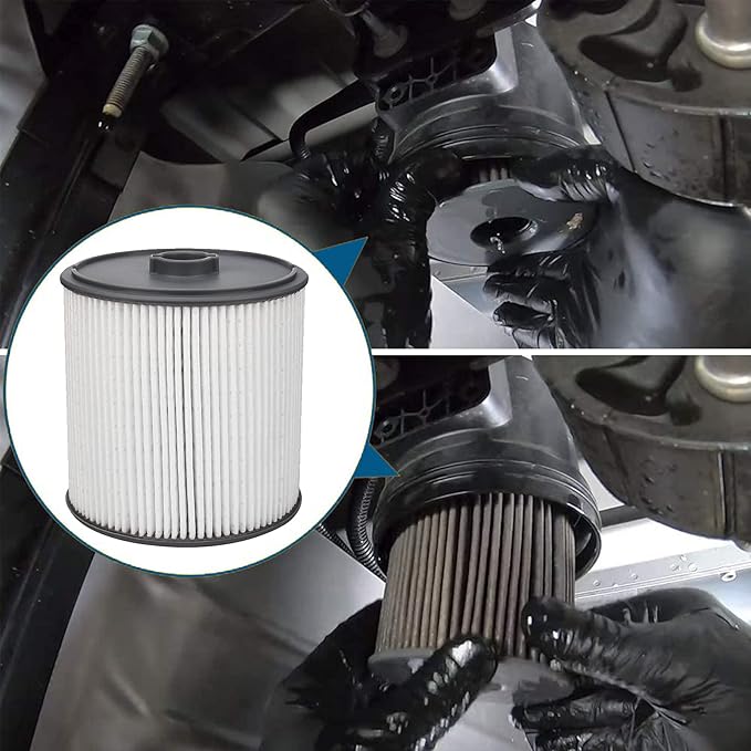 6.7L Cummins Diesel Fuel Filter Fuel Water Separator Set for 2019 2020 2021 2022 Dodge Ram 2500 3500 4500 5500 Turbo Diesel Engines Replaces 68157291AA and 68436631AA MF-608 MO-291