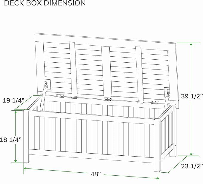 Cambridge Casual AM-370218T Arie Storage Box, Natural Teak