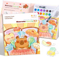 Paint with Water Coloring Books for Kids Ages 3-5, 4-8 – Cute Coloring Book for Teens,Arts and Crafts for Kids Ages 3 4 5 6 7 8+, Birthday Gift Toys for Girls Boys,Travel Toys-Capy