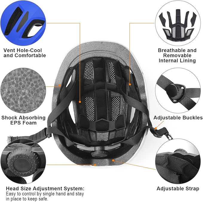GLAF Baby Bike Helmet Toddler Helmets for 1 Year Old and up Infant Girls Boys Multi Sport Adjustable for Scooter Bicycle Kids Youth Child Skateboard Safety Cycling