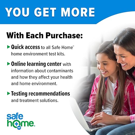 Safe Home® Lead in Drinking Water Test Kit – 1 Sample Tested at Our EPA Certified Lab – Home Inspections, Mortgage Loans, Real Estate Transactions – Detection to 1ppb