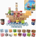 Magnetic Blocks Pirate Ship Magnet Cubes 100Pcs Montessori Building Block Sets STEM Sensory Construction Toys for Boys Girls Ages Kids 3-12 Birthday Party Gifts