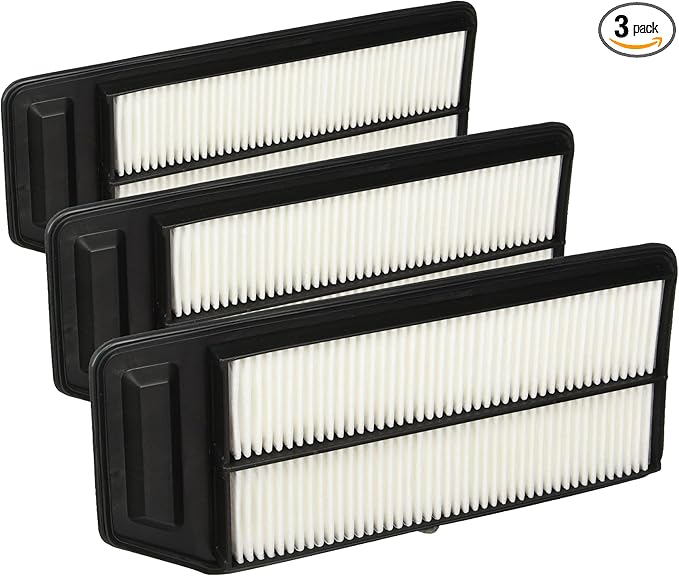 BOSCH 5146WS Workshop Engine Air Filter - Compatible with Select Acura TSX; Honda Accord (Pack of 3)