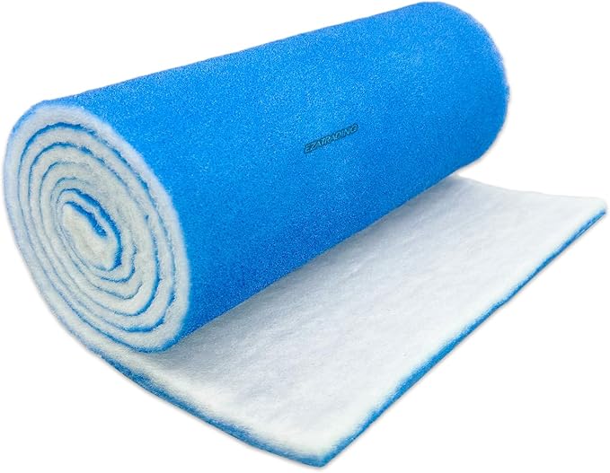 Premium Air Vent Polyester Filter Roll MERV 8 HVAC Furnace Filters Cut to Fit for Floor Registers, RV, AC, Ceiling, Grilles and Wall HVAC Furnace Vents (16" x 90")