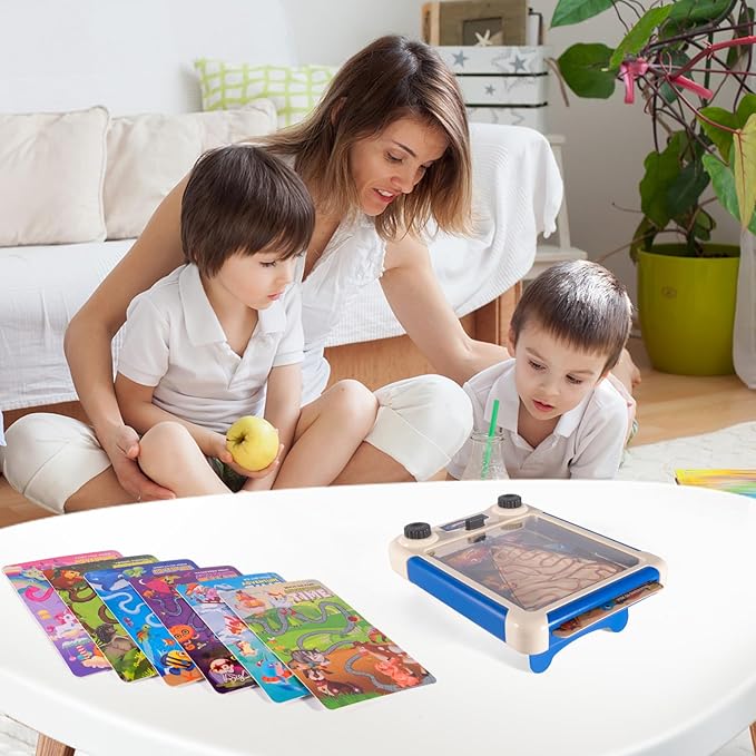 Ganowo Board Game for Kids - Ball Adventure Operation Game for Kids with Time Adventure Family Night Challenges Game for Ages 8-12 4-6 6-8 (Battery Not Included)