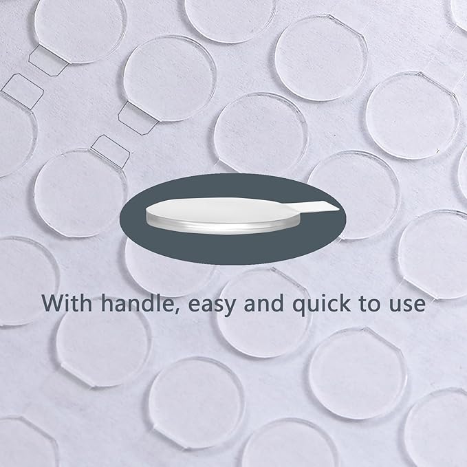 Adhesive Stick dots Two-Sided Sided Mounting Putty Stick Tack for Wall Hanging Crafts Balloons Festival Party Decorations,Clean Removable(0.6"*0.6"-160)