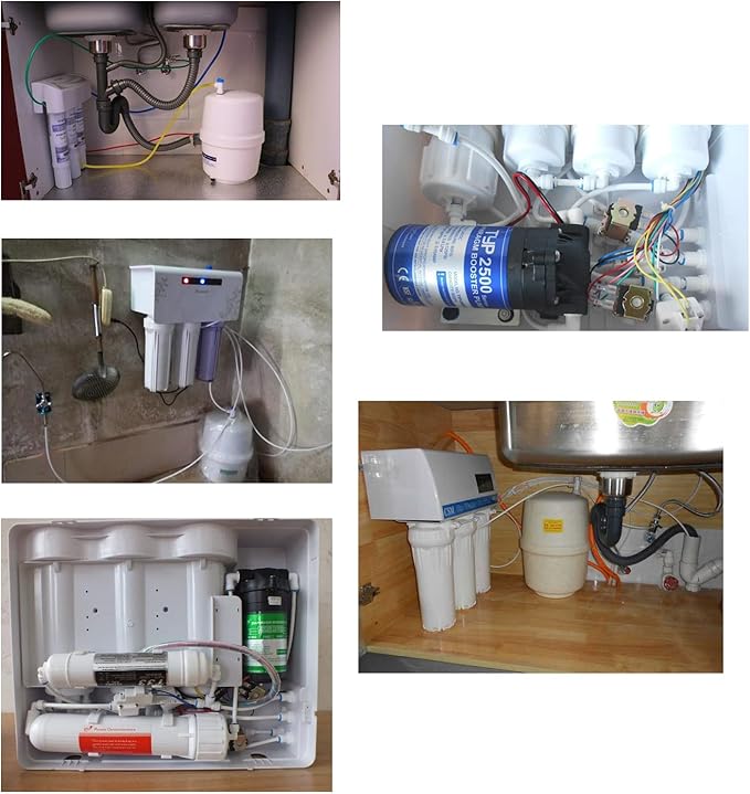 1/4" Push to Connect Shut Off Ball Valve for RO(Reverse Osmosis) Water Filter,NSF Certified Plastic Quick Connect RO Fittings(8 pcs)
