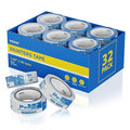 Blue Painters Tape 1.5 Inch Bulk, 32 Roll Painting Tape Blue Masking for Painting Wall DIY Edge, Paint 1.41 Inch 55 Yards X 32 Rolls 1760 Total Yards
