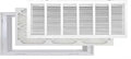 Venti Air Steel Return Air Filter Grille with MERV 11 Filter Pre-Installed - Removable Face/Door for 1 inch Filters - HVAC Duct Cover Grill (2-3 Business Day Delivery) (HFG3014F)