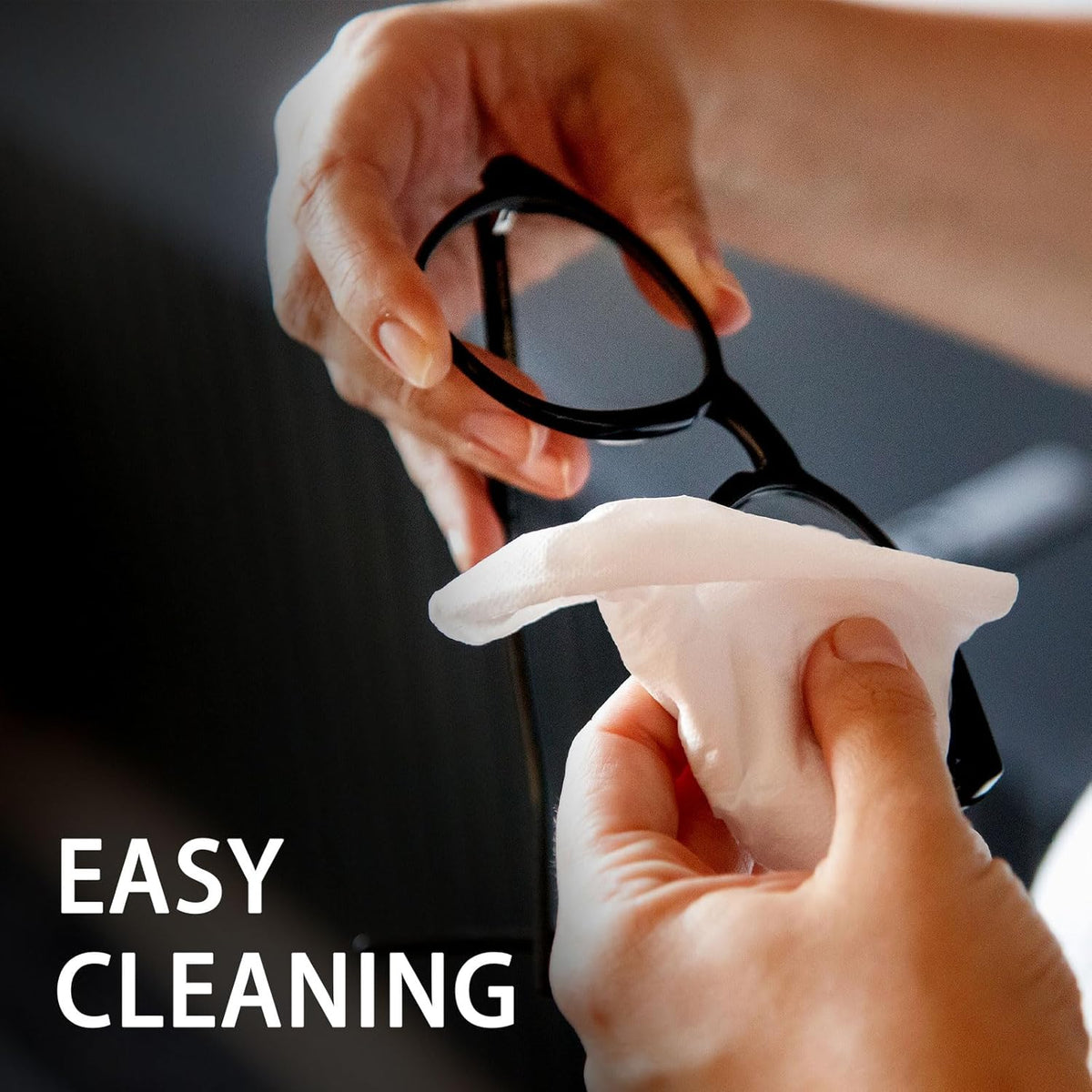 Anti Fog Wipes for Glasses, 120 Count,Pre-Moistened Cleaning Wipes, Lens Cleaner Wipe for Eyeglasses,Sunglasses,Goggles,Screen,Phone,Individually Wrapped Eye Glasses Cleaner