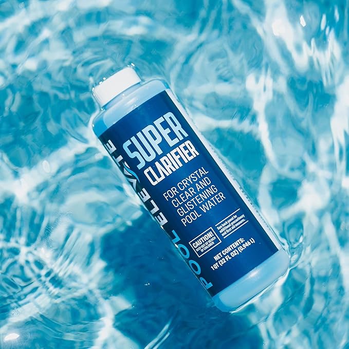 Pool Clarifier Ultimate Clarity Booster - Pool Clarifier for Crystal Clear Water, Fast Acting & Long Lasting, Reduces Cloudiness & Enhances Filter Performance, Safe for All Pools, 32 oz Pack of 3