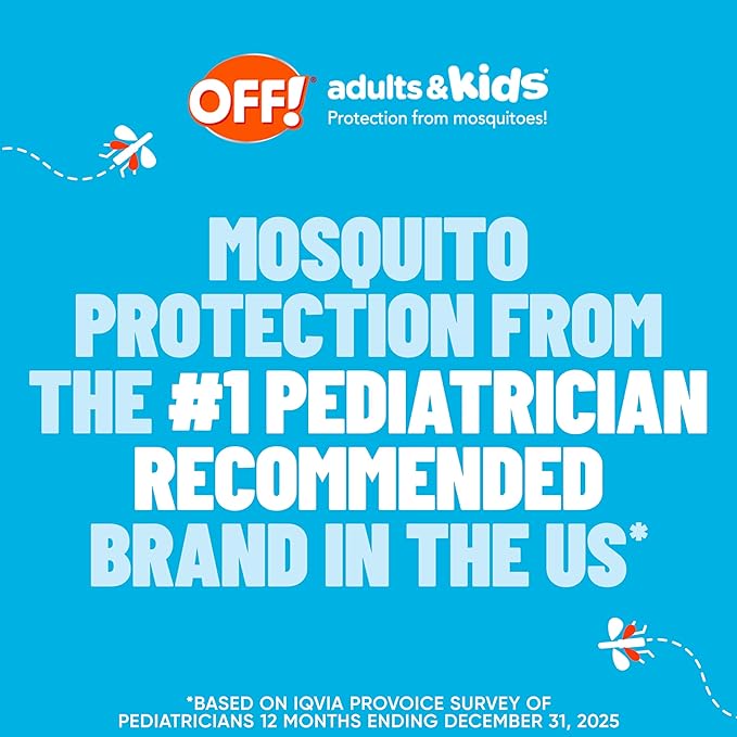 OFF! Insect Repellent Aerosol for Adults & Kids, Fragrance-Free Bug Spray for Everyday Protection from Mosquitoes and Ticks, 7.5 Oz