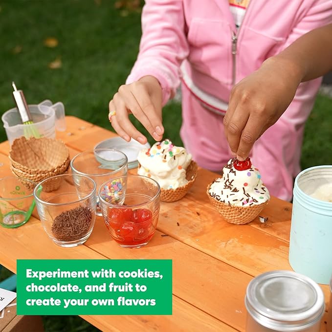 KiwiCo - Science of Cooking: Ice Cream, Learning Cooking Through Chemistry Project, Ages 5+