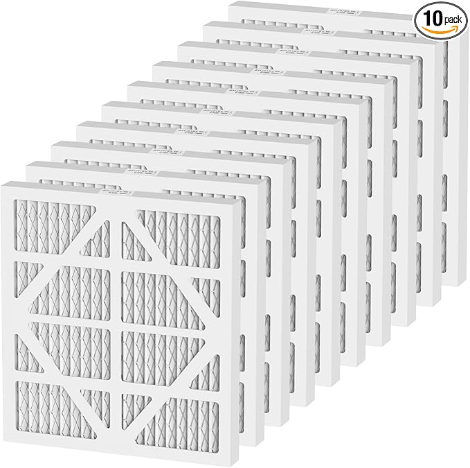 10 Pack HEPA550 Air Filter Replacement Set MERV-13 Compatible with AlorAir CleanShield HEPA 550, 13.7"×14.8"×0.8"