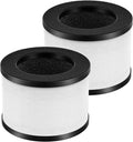 2 Pack TZ-K1 Replacement Filter Compatible with FreAire KN6391, Compatible with ToLife TZ-K1, Compatible with VOOPNU DH-JH12, for MK-01 MK-06, MJ012H, 3-in-1 Filter Replacement for Smoke Pollen, White