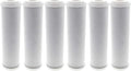 Tier1 10 Micron 10 Inch x 2.5 Inch | 6-Pack Whole House Carbon Block Water Filter Replacement Cartridge | Compatible with Pentek EPM-10, 155634-43, EP-10, CB-25-1010, Home Water Filter
