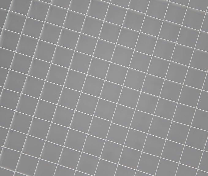 HVAC Premium 12" x 24" Cube Core Eggcrate Return Air Filter Grille for 1" Filter - Aluminum - White [Outer Dimensions: 14.5" x 26.5]