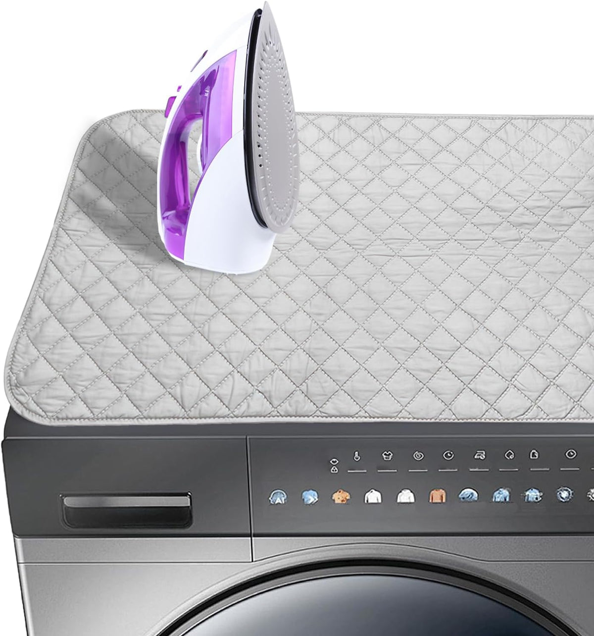 Magnetic Ironing Mat Blanket,Foldable Ironing Mat Portable Board,Iron Board Alternative Cover,Portable Cover,Ironing Mat for Table Top