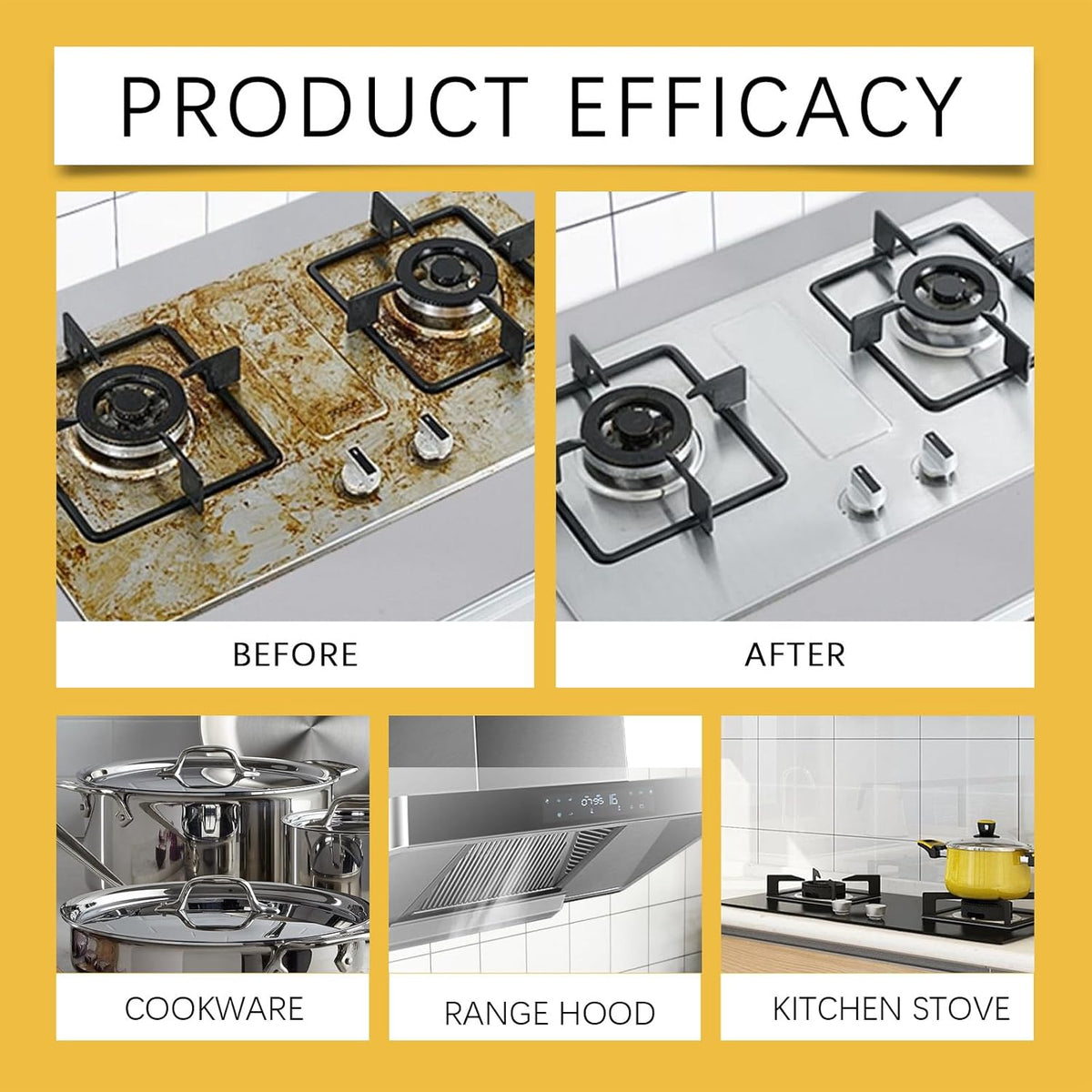Multifunctional Powerful Kitchen Foam Cleaner, Rotateepic Foam Cleaner, Greasy Dirt Clean Spray, All-Purpose Heavy Duty Degreaser Cleaning Spray for Oven, Stove and Range Hood (2pcs)