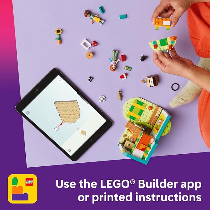 LEGO Friends Autumn’s Room Building Toy - Pretend Play Set for Kids, Girls and Boys, Ages 6+ - with 2 Minidolls, Bandit The Ferret, and Bird Figure - Gift Idea for Birthdays - 42646