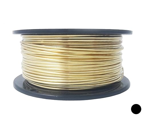 20 Gauge, Jeweler's Brass Wire, Red Brass, Round, Dead Soft, CDA #260-1LB (340FT) by CRAFT WIRE