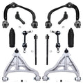 Detroit Axle - 4WD 12pc Front End Kit for 2005 Ford F-150, 4 Upper and Lower Control Arms with Ball Joint 4 Inner Outer Tie Rods