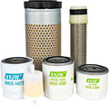 Maintenance Filter Kit Compatible with Kubota RTV1140CPX w/ D1105-E3 Engine Utility Vehicle T0270-16320 HH150-32094 12581-43012 HHK20-36990 HHK70-14073 Outer Inner Air Lube Oil Hydraulic