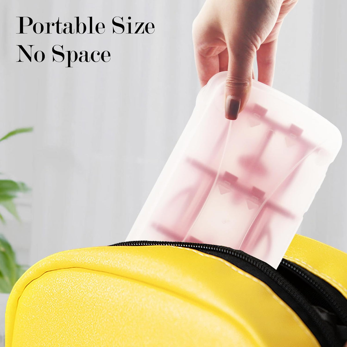 Travel Baby Bottle Drying Rack,Foldable Portable Bottle Drying Rack,Holds Up to 12 Baby Bottles,Suitable for Baby Travel,Indoor Kitchen,Living Room
