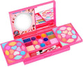 Kids Makeup Kit for Girl, Washable Real Safe & Non-Toxic Makeup Set, Princess Toys for 3-6 Year Old Kids Girl Toys Christmas & Birthday Gift