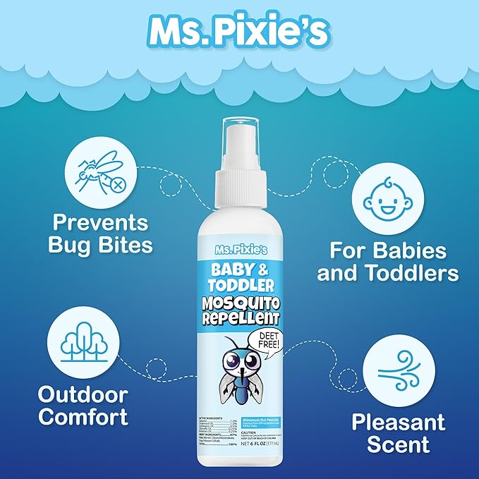 Ms. Pixie's Baby & Toddler Mosquito Repellent 3oz