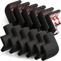 DYKESON Soft Corner Protector - Baby Safety Cushion & Corner Bumpers, Table Edge Protector, Baby Proofing Edge, Corner Guards, 12 Pack, Black