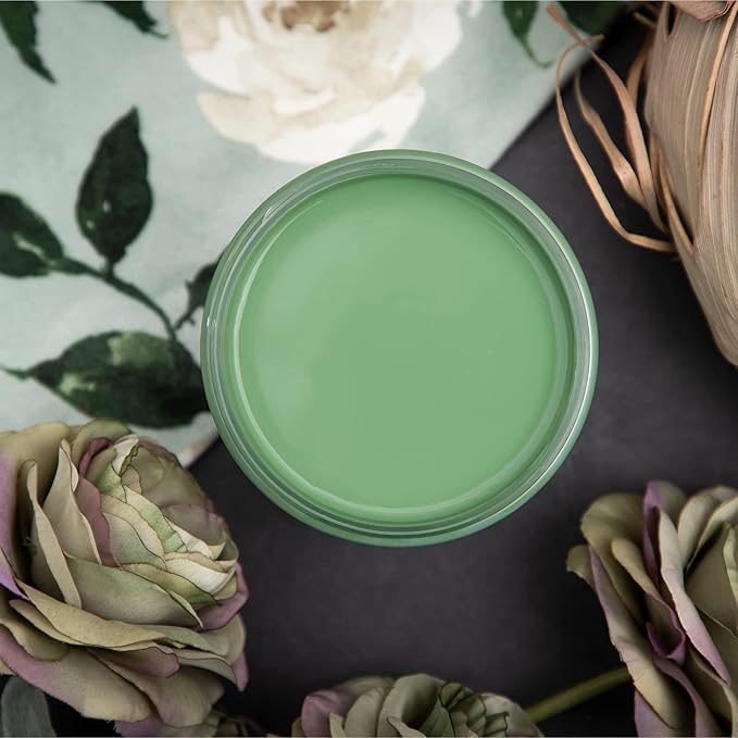 Dixie Belle Paint Company Chalk Finish Furniture Paint - Kudzu (16oz) - Matte Natural Green Chic Chalk Mineral DIY Furniture Paint