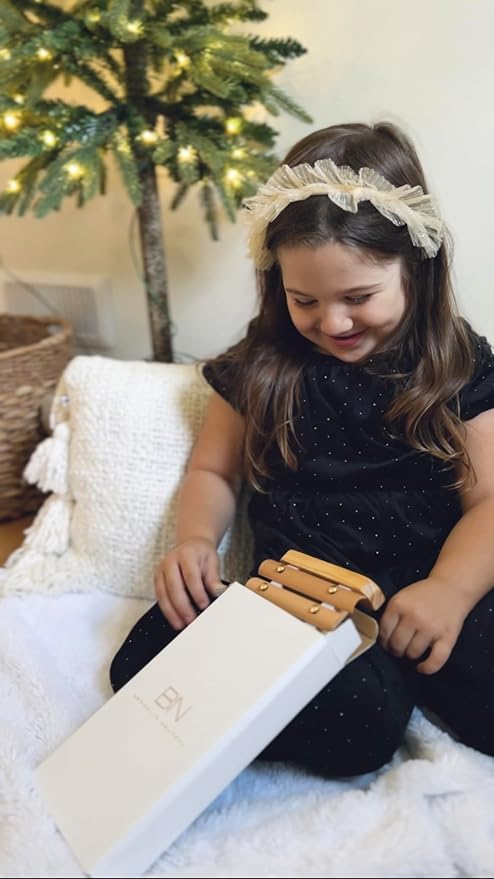 Xylophone, Montessori Musical Toy for Toddlers and Young Kids with a Modern Boho Aesthetic, Perfect in a Nursery, Playroom or as a Gender Neutral Baby and Birthday Gift