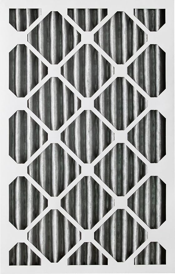 Nordic Pure 20x25x2 (Actual Size: 19 1/2 x 24 1/2 x 1 3/4) Furnace Air Filters MERV 12 Pleated Plus Carbon 3 Pack