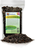 Gardenera's Peace Lily Soil Mix for Thriving Indoor Plants: Hand-Crafted for Optimal Growth [4-Quart Bag]