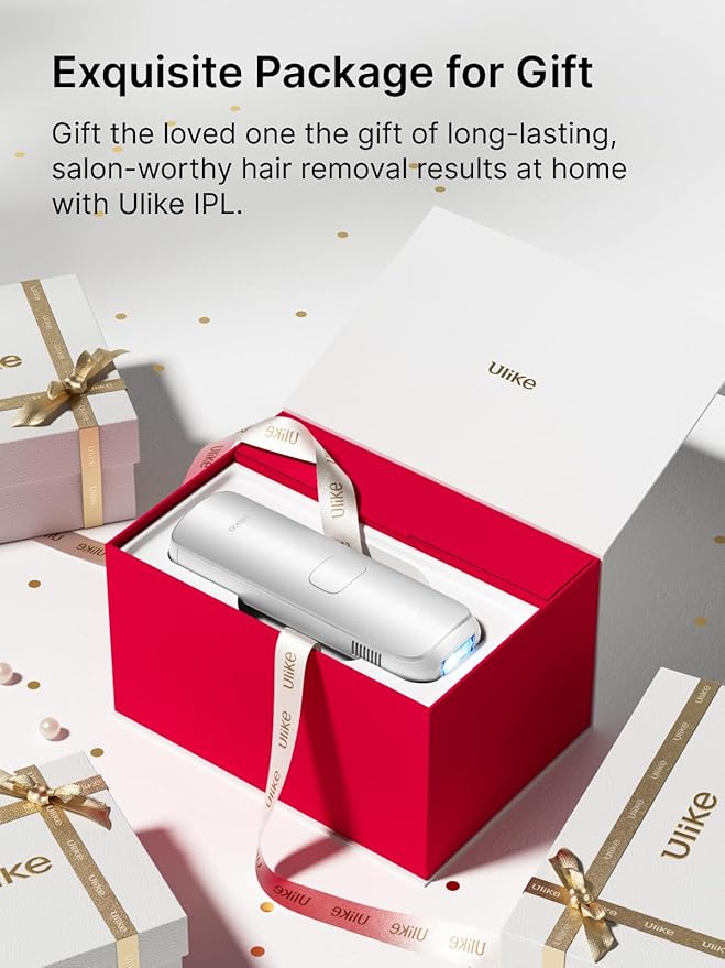 Ulike Laser Hair Removal for Women and Men, Air 3 Ice-Cooling IPL Hair Removal Device for Nearly Painless & Long-Lasting Results, 3 Modes & Auto Flashing for Fast Full Body Hair Removal from Home