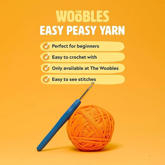 The Woobles Minecraft Crochet Kit – Beginner Crochet Kit for Adults & Kids, Easy Knitting Kit with Woobles Yarn, DIY Crafts, Crochet Animals, Minecraft Toys, Gift for Gamers & Crafters (Ender Dragon)