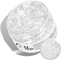 Matio White Glitter Mica Powder, 0.7oz/20g Premium Resin Glitter Powder Natural Epoxy Resin Color Pigment for Candle Making, Bath Bombs, DIY Crafts, Lip Gloss, Hair, Nail Art（Diamond Dazzling）