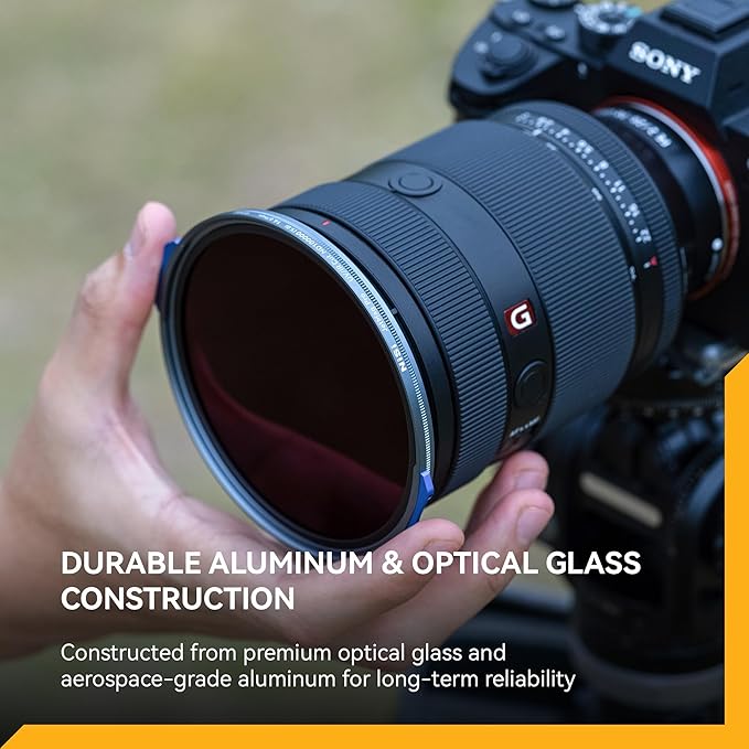 NiSi - JetMag Pro 82MAG UV/IR Cut ND100000, Magnetic 16.6-Stop (5.0) Neutral Density Filter, Ultraviolet and Infrared Filtration for True Color, Nano Coated, Waterproof - Lens Adapter Ring Required