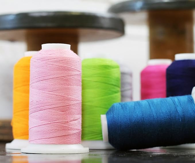 Threadart Polyester All-Purpose Sewing Thread - 600m - 50S/3 - Mint Green